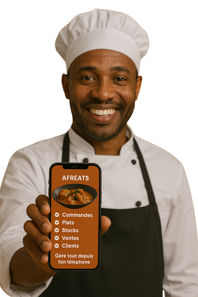 Chef montrant Afreats